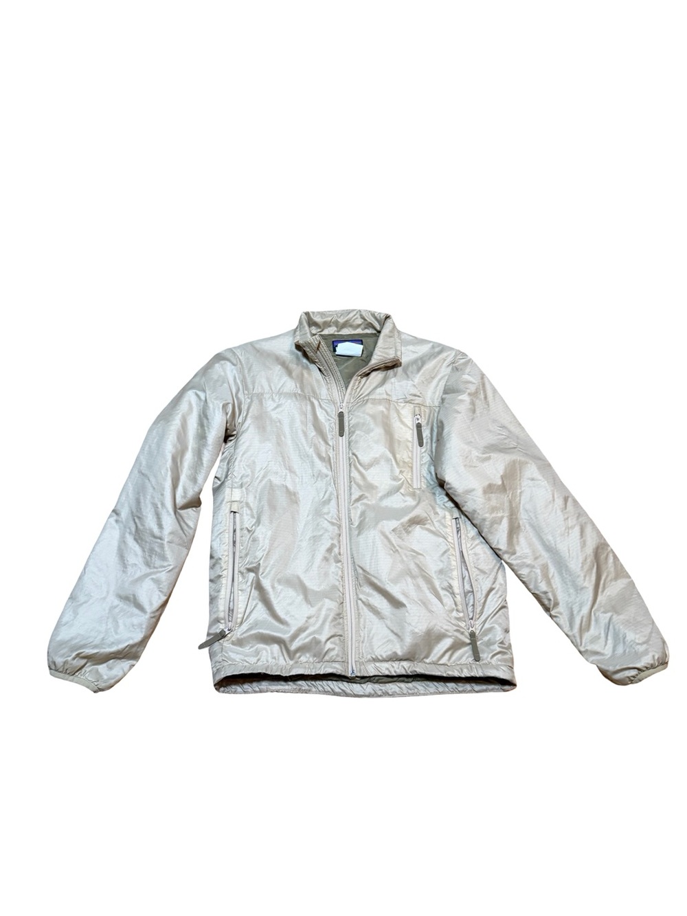 Patagonia MARS Level 3A Polartec Alpha Insulated Jacket Mens M Tan Rare USA Made